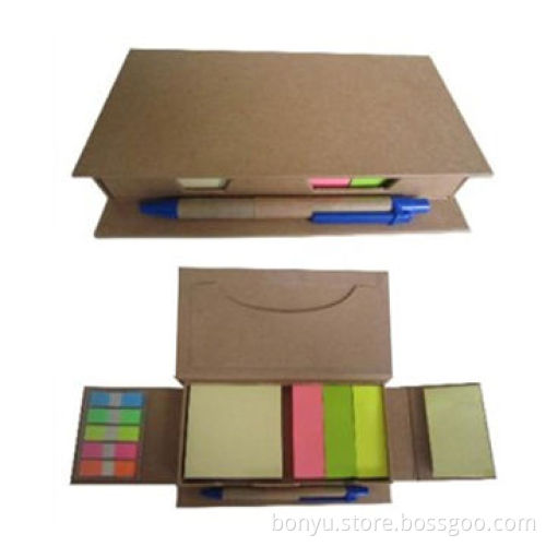 Combined notepad, use craft board as box cover, suitable for office and promotional